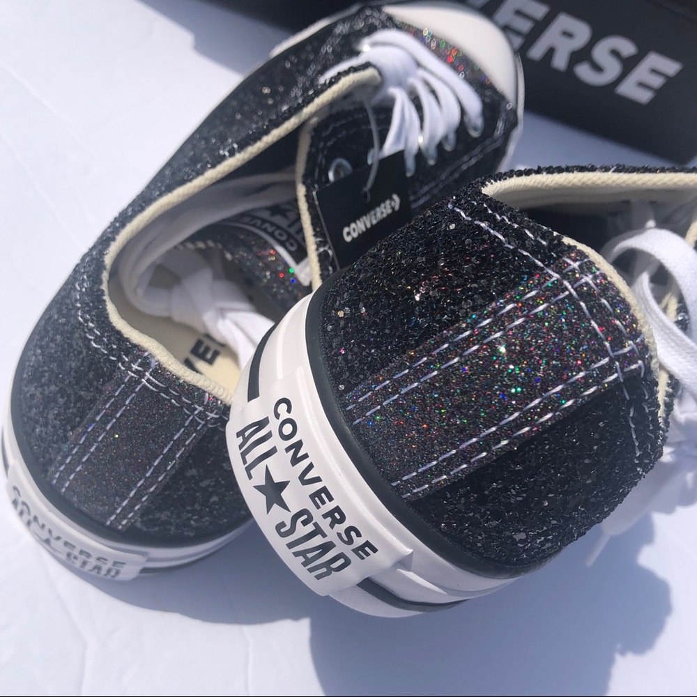 Multi colored glitter Converse sneakers price firm - Picture 11 of 15